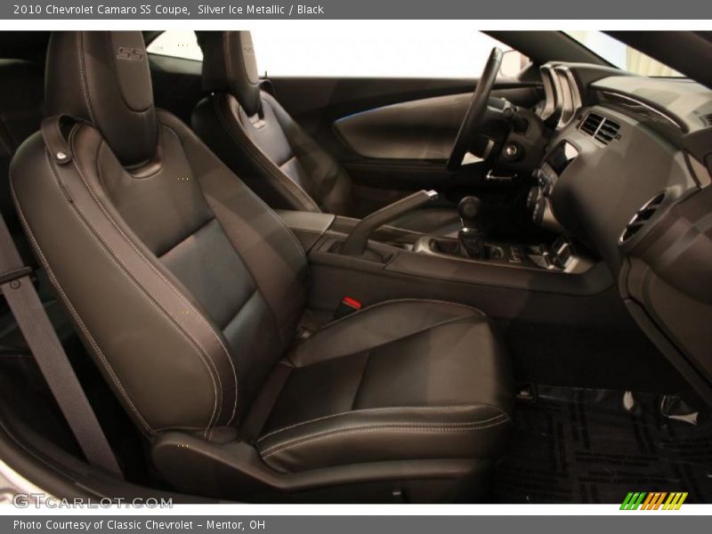 Silver Ice Metallic / Black 2010 Chevrolet Camaro SS Coupe