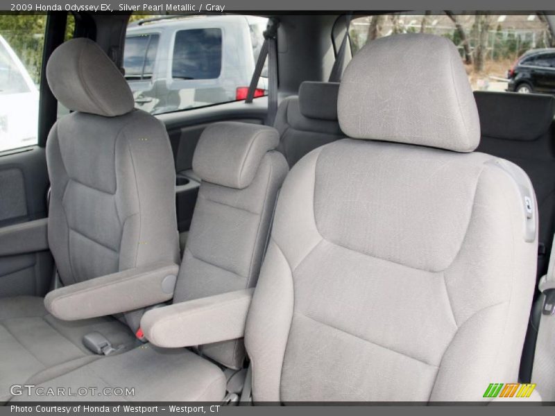 Silver Pearl Metallic / Gray 2009 Honda Odyssey EX