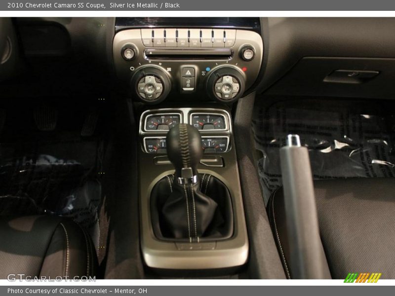 Silver Ice Metallic / Black 2010 Chevrolet Camaro SS Coupe