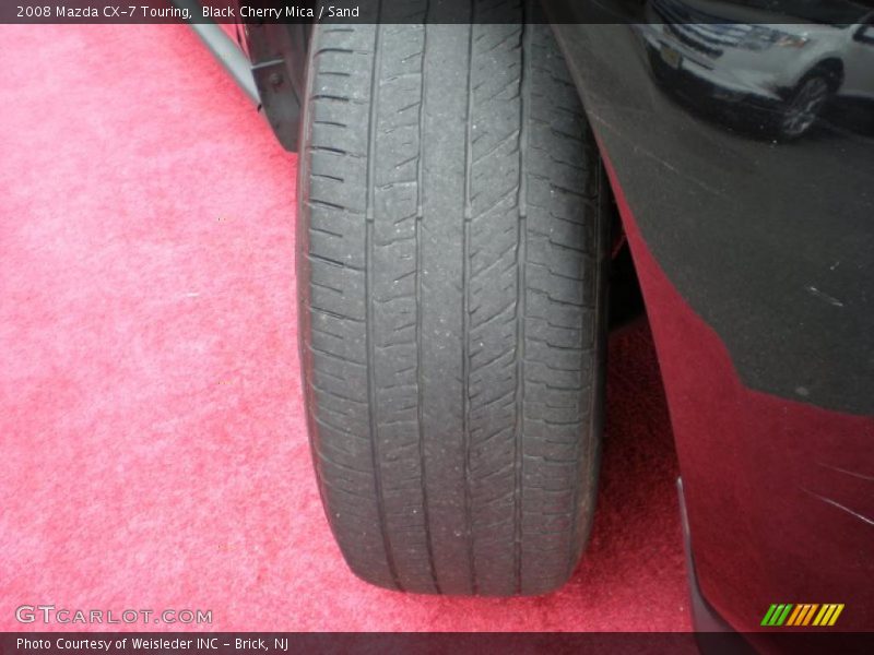 Black Cherry Mica / Sand 2008 Mazda CX-7 Touring