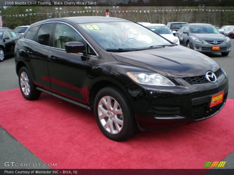 Black Cherry Mica / Sand 2008 Mazda CX-7 Touring