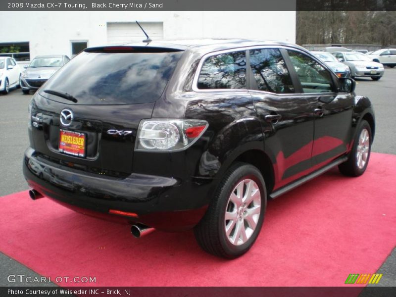 Black Cherry Mica / Sand 2008 Mazda CX-7 Touring