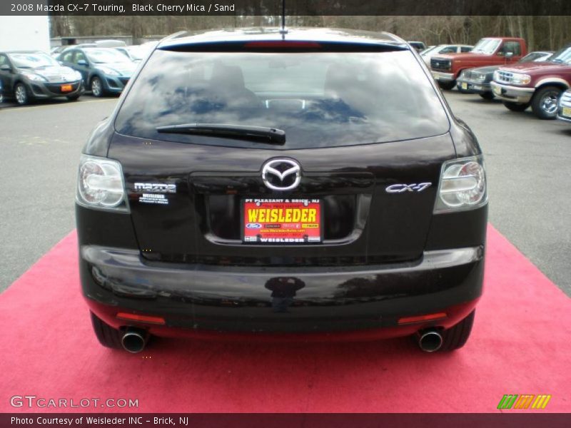 Black Cherry Mica / Sand 2008 Mazda CX-7 Touring