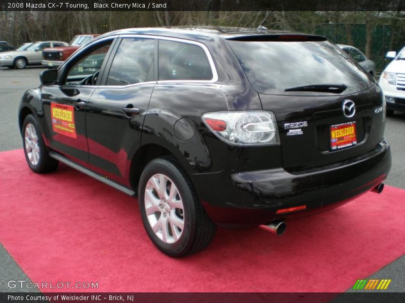 Black Cherry Mica / Sand 2008 Mazda CX-7 Touring