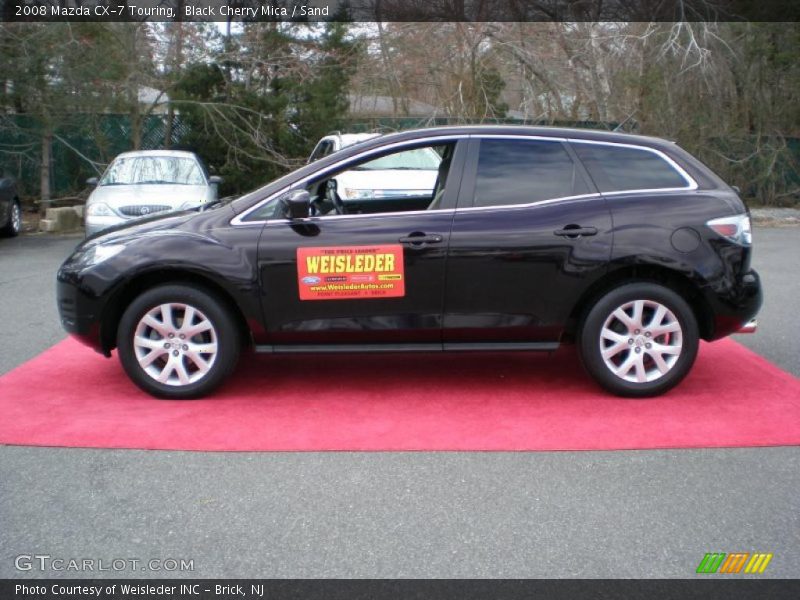 Black Cherry Mica / Sand 2008 Mazda CX-7 Touring
