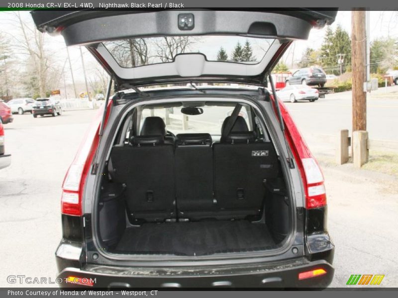Nighthawk Black Pearl / Black 2008 Honda CR-V EX-L 4WD