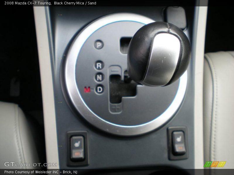 Black Cherry Mica / Sand 2008 Mazda CX-7 Touring