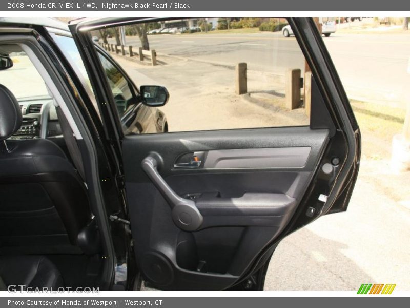 Nighthawk Black Pearl / Black 2008 Honda CR-V EX-L 4WD