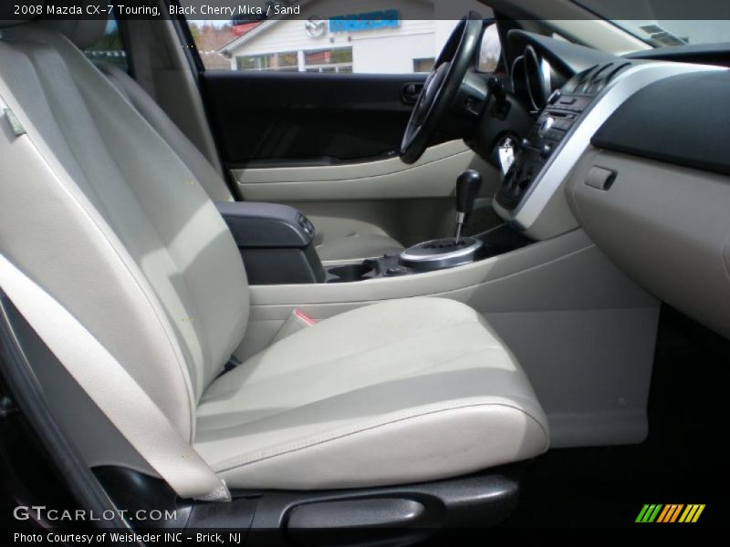 Black Cherry Mica / Sand 2008 Mazda CX-7 Touring