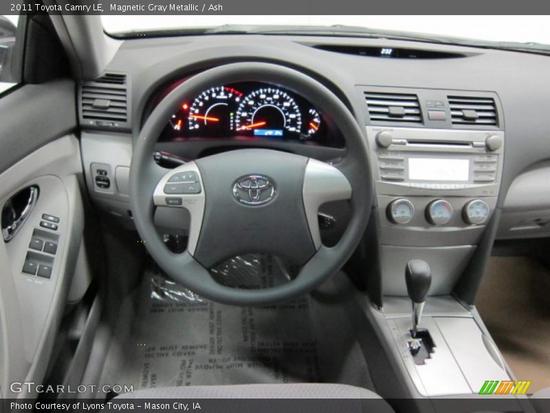 Magnetic Gray Metallic / Ash 2011 Toyota Camry LE