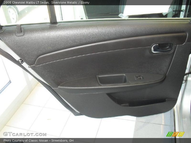 Silverstone Metallic / Ebony 2008 Chevrolet Malibu LT Sedan