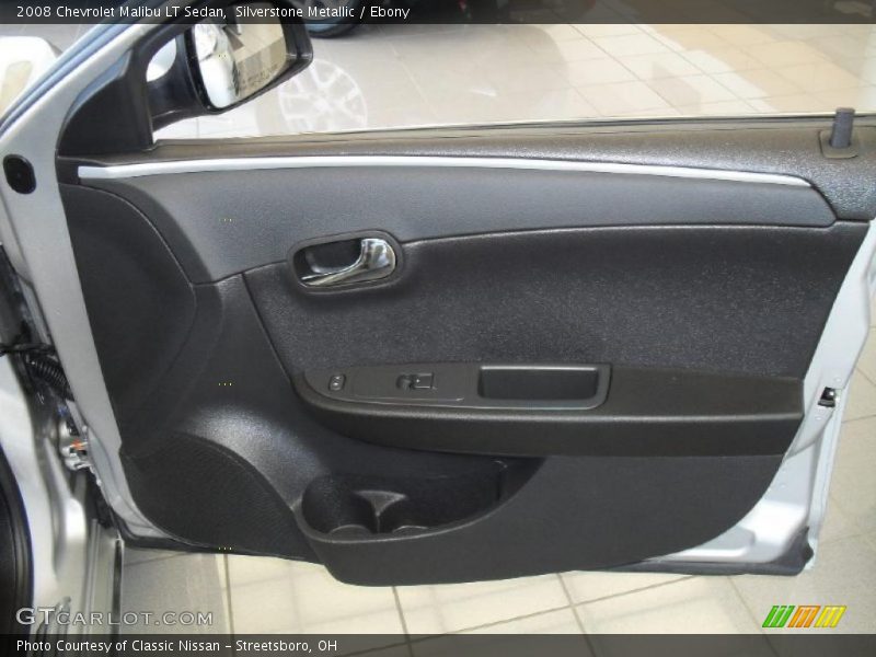 Silverstone Metallic / Ebony 2008 Chevrolet Malibu LT Sedan