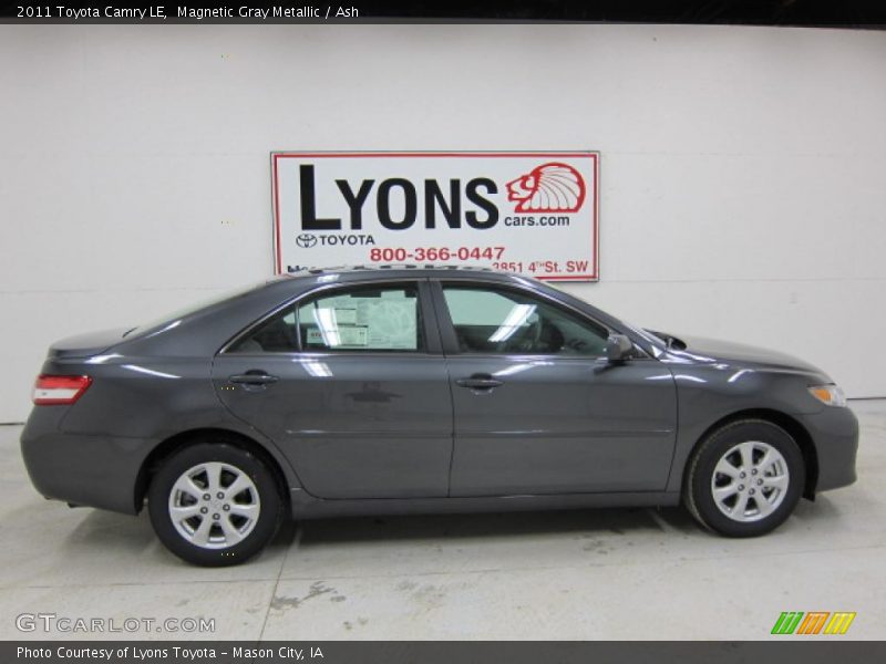 Magnetic Gray Metallic / Ash 2011 Toyota Camry LE