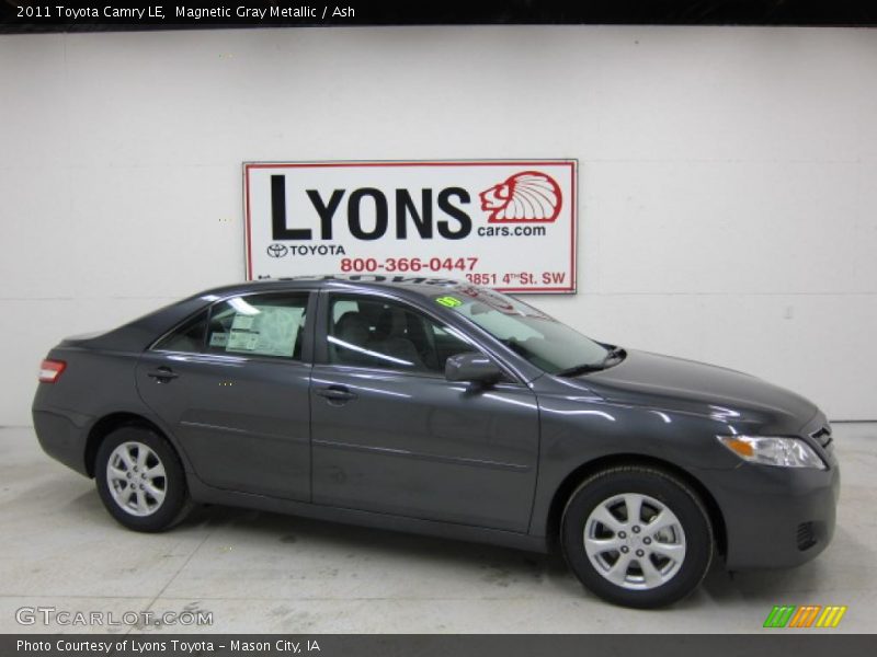 Magnetic Gray Metallic / Ash 2011 Toyota Camry LE