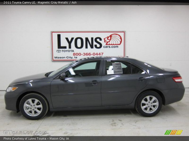 Magnetic Gray Metallic / Ash 2011 Toyota Camry LE