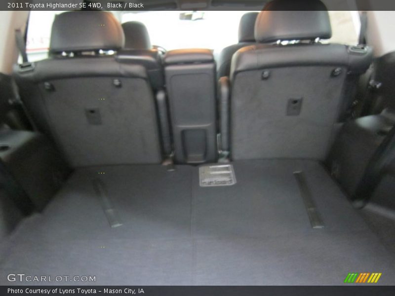 Black / Black 2011 Toyota Highlander SE 4WD