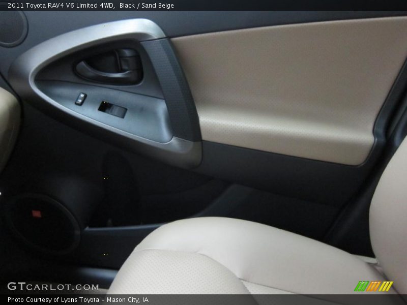 Black / Sand Beige 2011 Toyota RAV4 V6 Limited 4WD