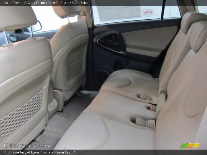 Black / Sand Beige 2011 Toyota RAV4 V6 Limited 4WD