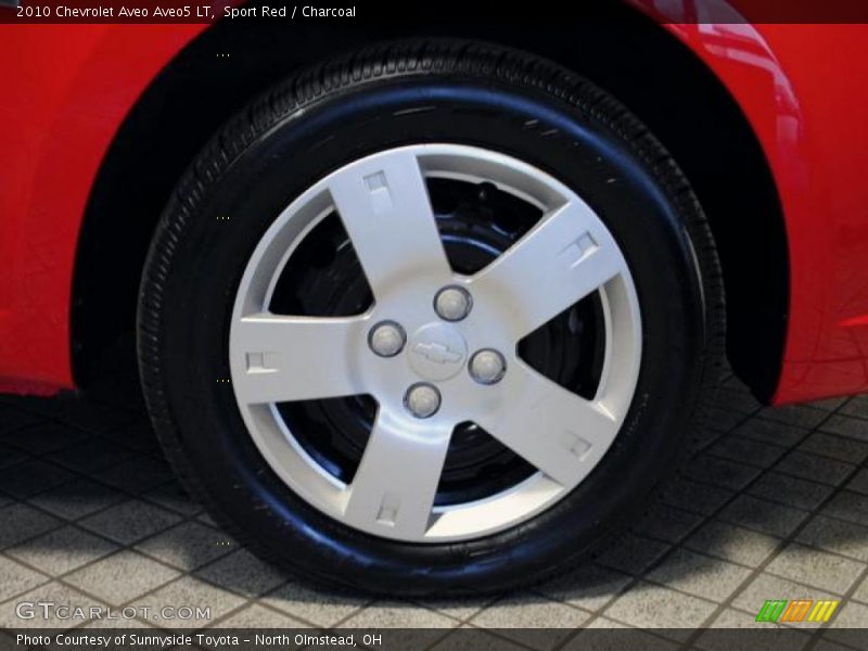 Sport Red / Charcoal 2010 Chevrolet Aveo Aveo5 LT