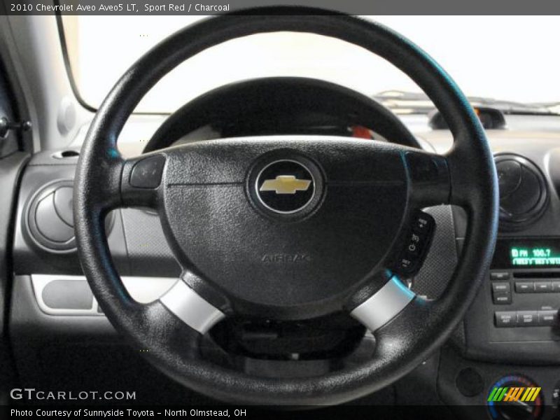 Sport Red / Charcoal 2010 Chevrolet Aveo Aveo5 LT