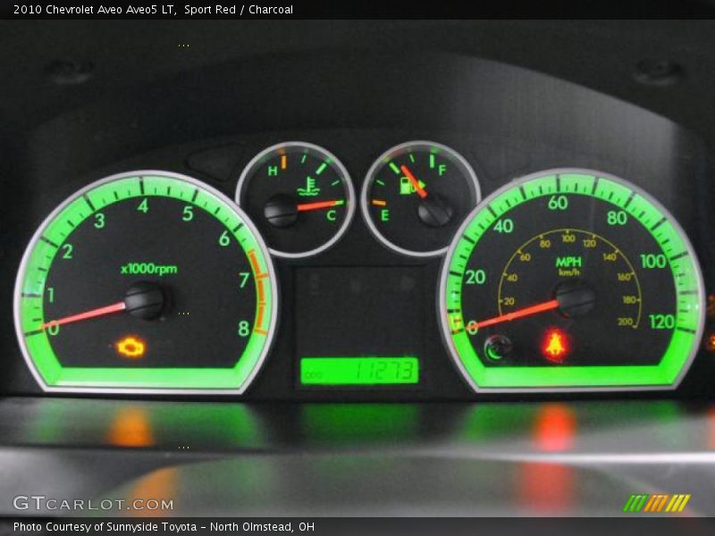  2010 Aveo Aveo5 LT Aveo5 LT Gauges