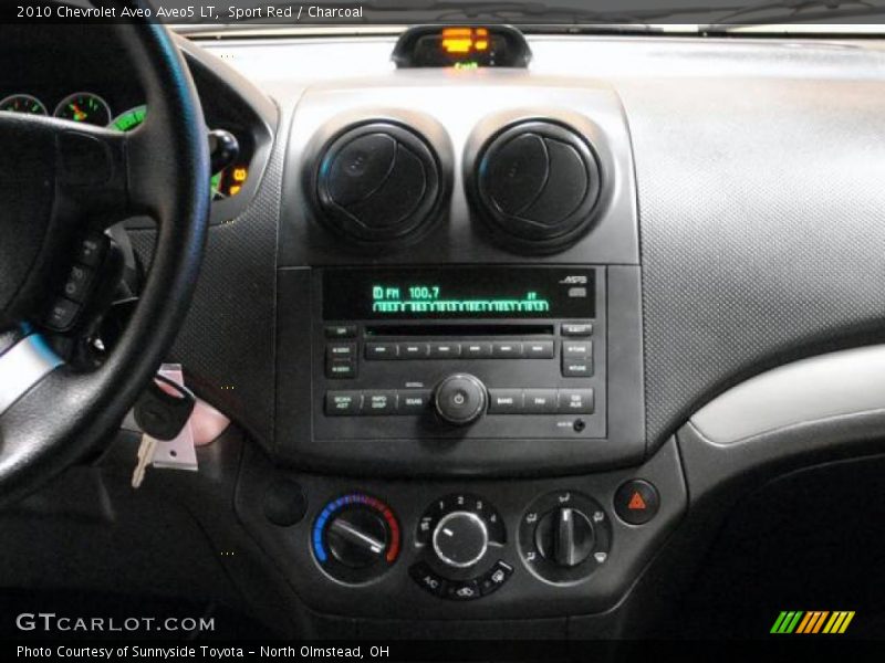 Sport Red / Charcoal 2010 Chevrolet Aveo Aveo5 LT