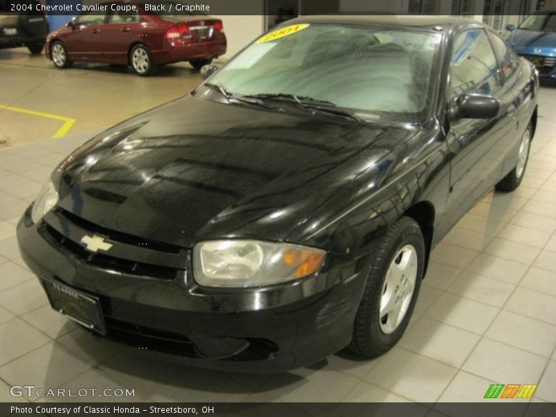 Black / Graphite 2004 Chevrolet Cavalier Coupe