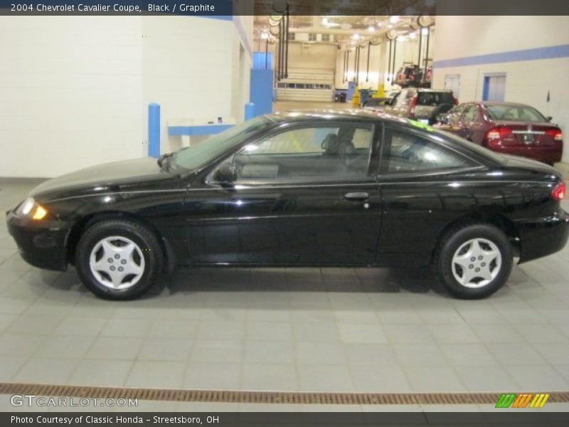 Black / Graphite 2004 Chevrolet Cavalier Coupe