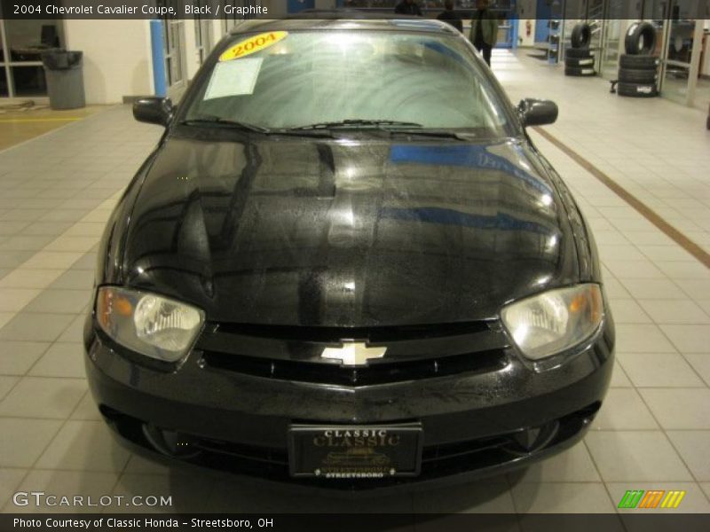 Black / Graphite 2004 Chevrolet Cavalier Coupe