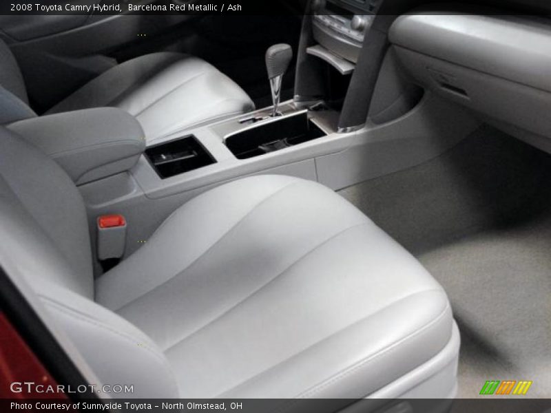 Barcelona Red Metallic / Ash 2008 Toyota Camry Hybrid