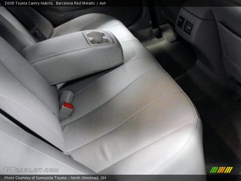 Barcelona Red Metallic / Ash 2008 Toyota Camry Hybrid