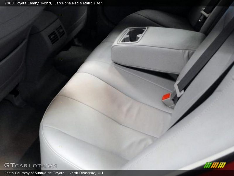 Barcelona Red Metallic / Ash 2008 Toyota Camry Hybrid