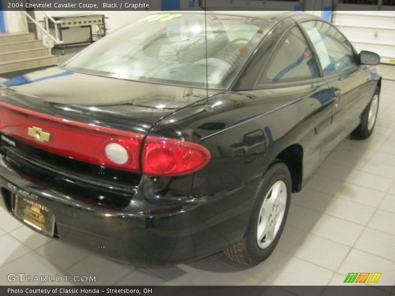 Black / Graphite 2004 Chevrolet Cavalier Coupe