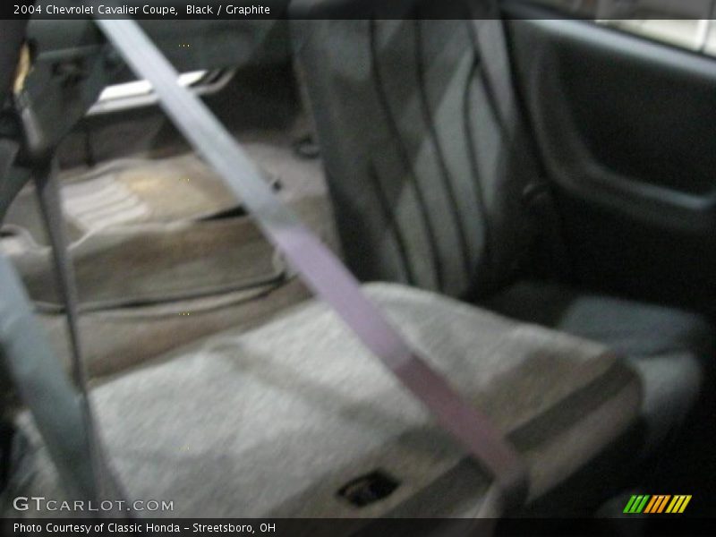 Black / Graphite 2004 Chevrolet Cavalier Coupe