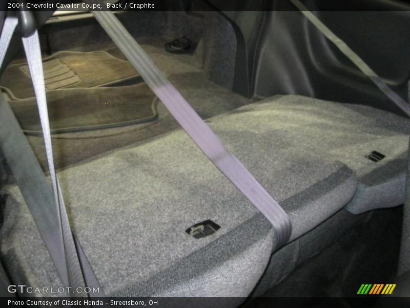 Black / Graphite 2004 Chevrolet Cavalier Coupe