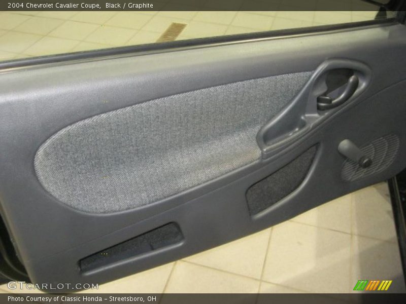 Black / Graphite 2004 Chevrolet Cavalier Coupe