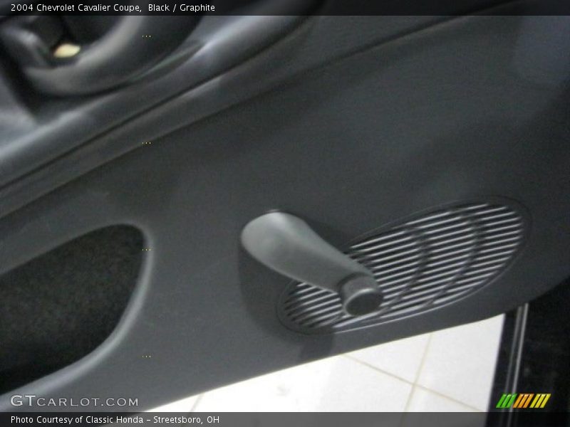 Black / Graphite 2004 Chevrolet Cavalier Coupe
