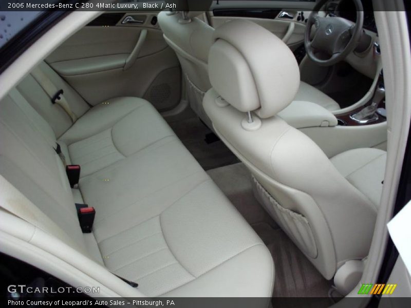 Black / Ash 2006 Mercedes-Benz C 280 4Matic Luxury