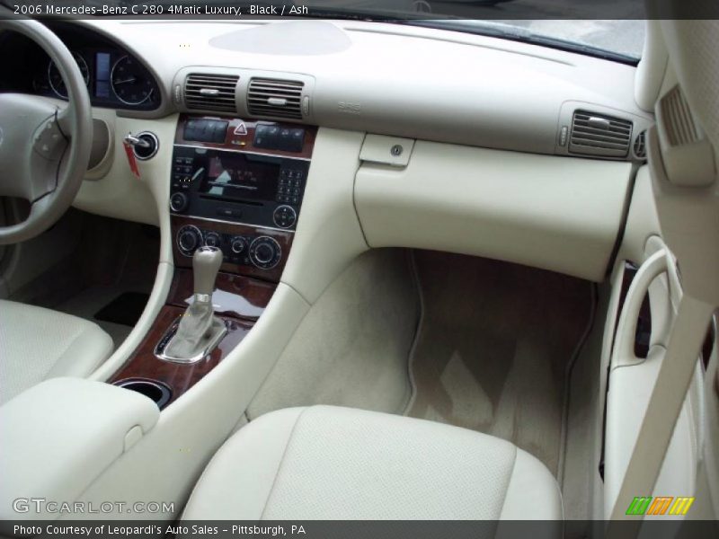 Black / Ash 2006 Mercedes-Benz C 280 4Matic Luxury