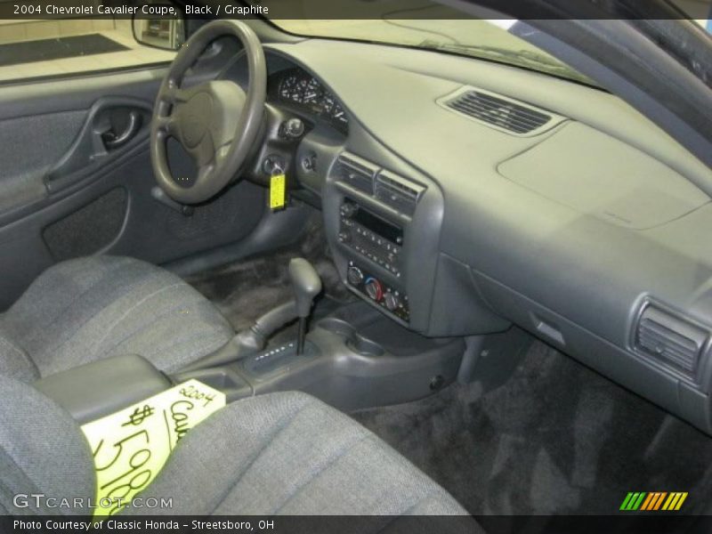 Black / Graphite 2004 Chevrolet Cavalier Coupe