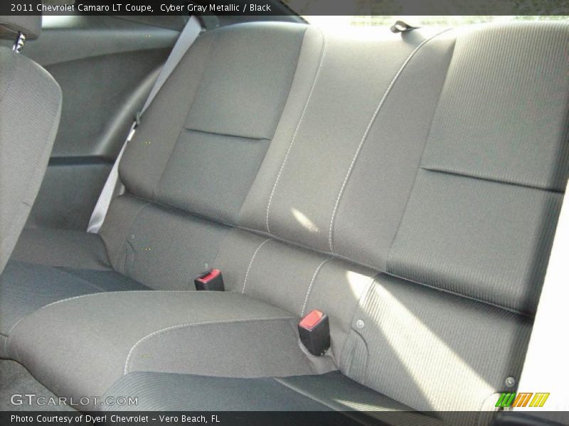 Cyber Gray Metallic / Black 2011 Chevrolet Camaro LT Coupe