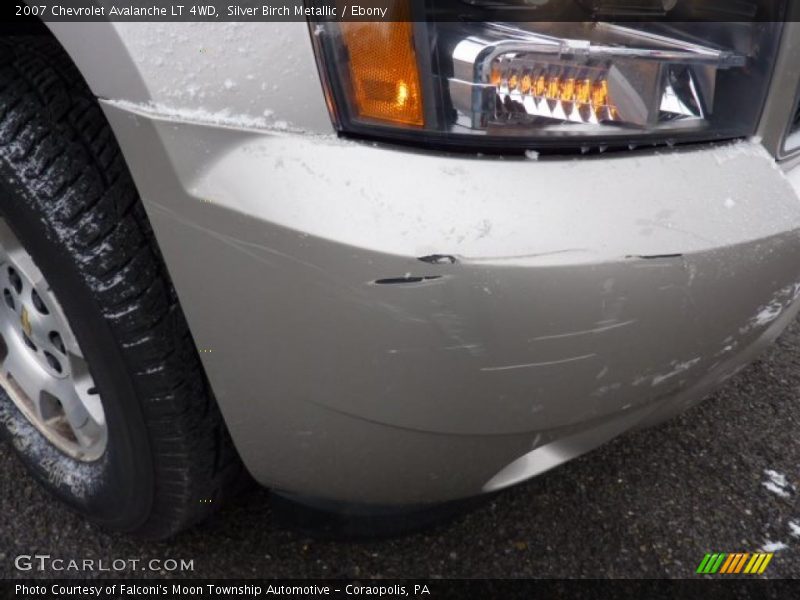 Silver Birch Metallic / Ebony 2007 Chevrolet Avalanche LT 4WD