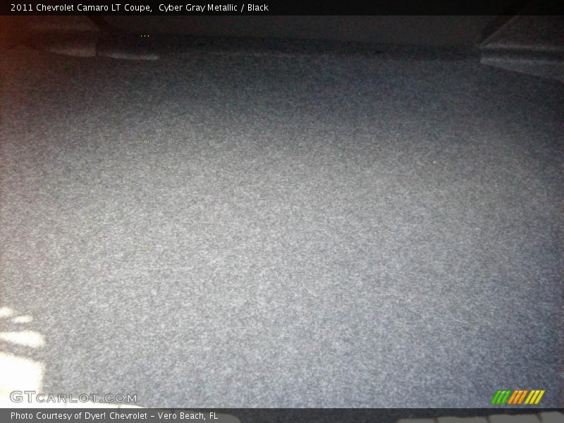 Cyber Gray Metallic / Black 2011 Chevrolet Camaro LT Coupe