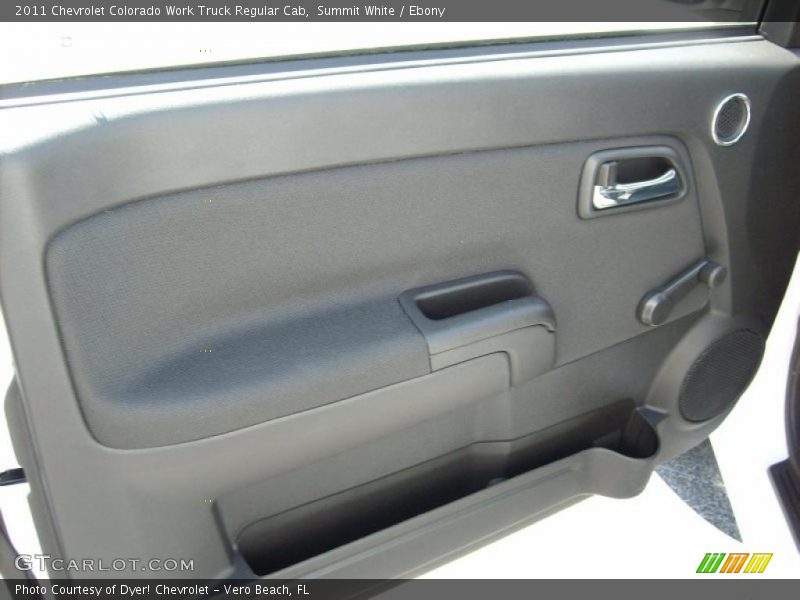 Summit White / Ebony 2011 Chevrolet Colorado Work Truck Regular Cab