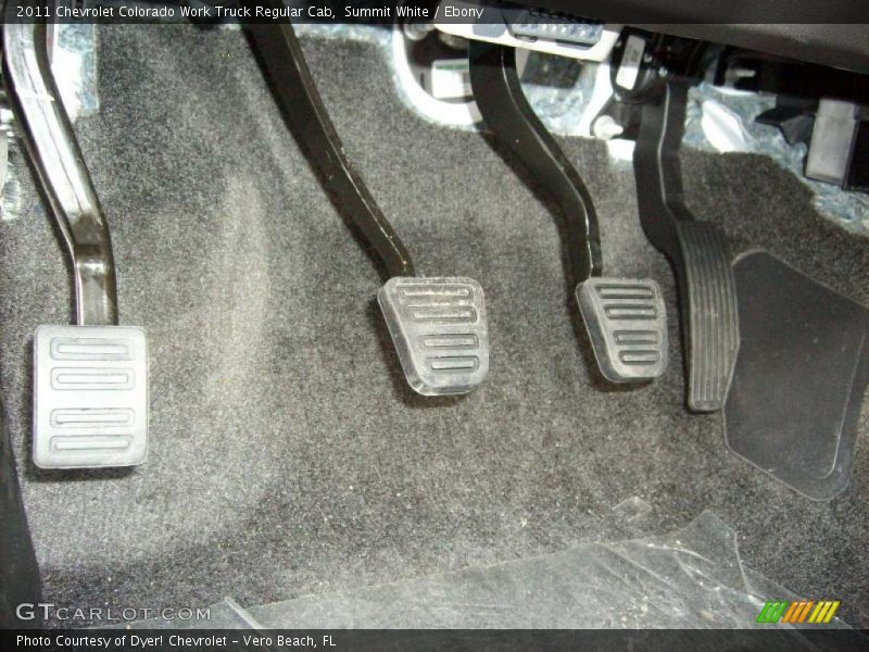 Controls of 2011 Colorado Work Truck Regular Cab