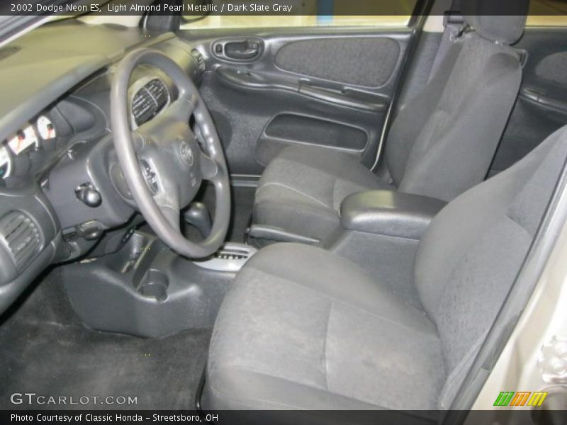 Light Almond Pearl Metallic / Dark Slate Gray 2002 Dodge Neon ES