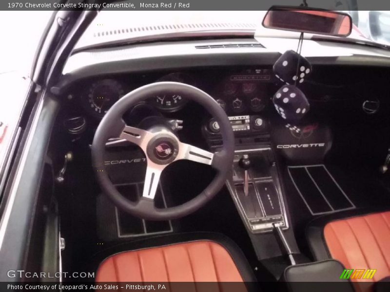 Dashboard of 1970 Corvette Stingray Convertible