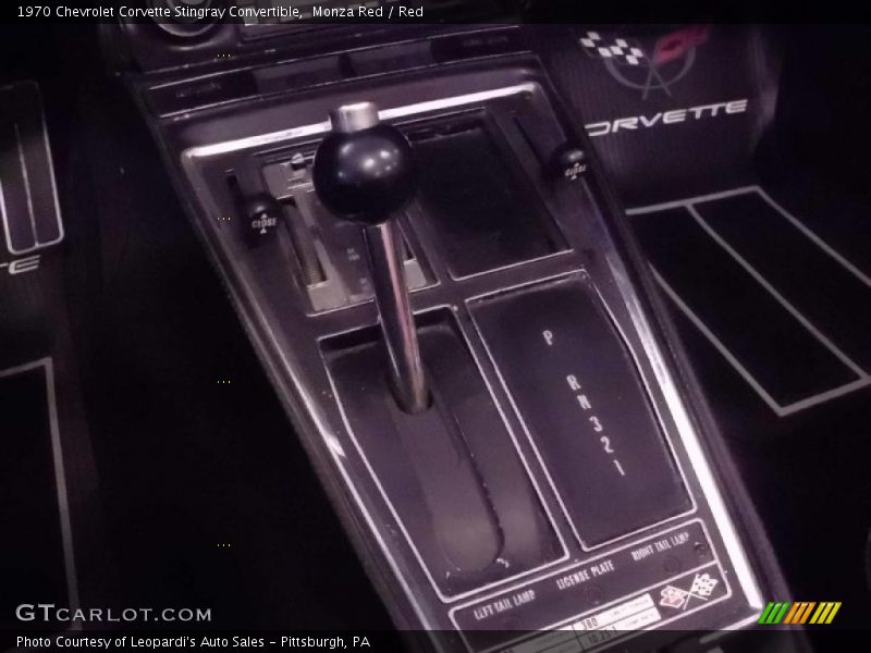  1970 Corvette Stingray Convertible Turbo Hydra-Matic Automatic Shifter