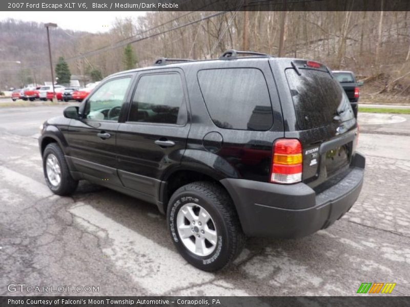 Black / Medium/Dark Pebble 2007 Ford Escape XLT V6