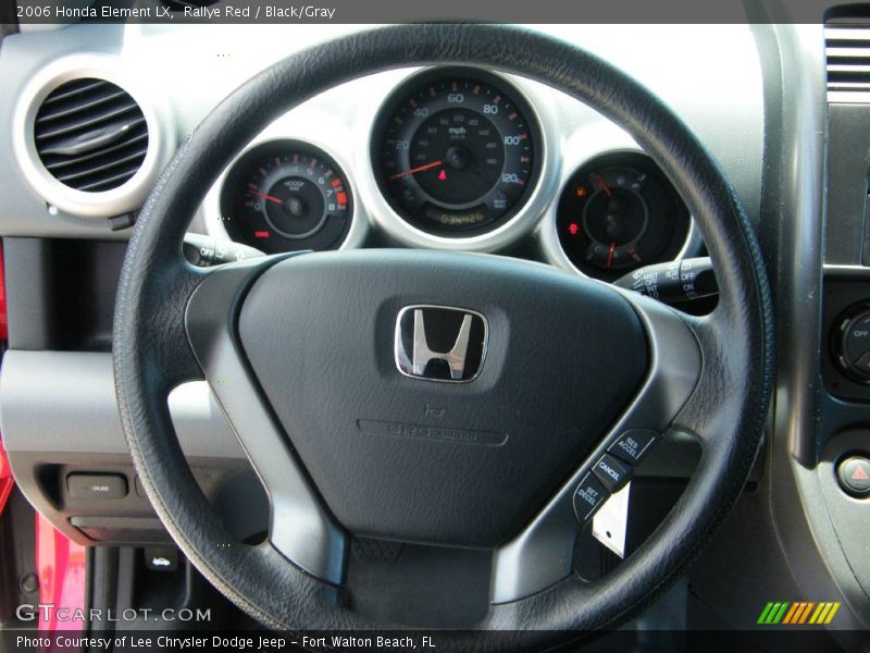 Rallye Red / Black/Gray 2006 Honda Element LX